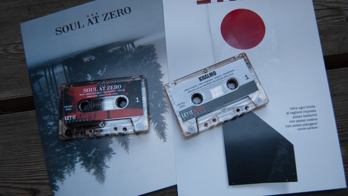 Bislang nur in digitaler Form zu haben: „Khalmo” und „Soul At Zero” sind als Kassetten über Let It Bleed Records erschienen.
