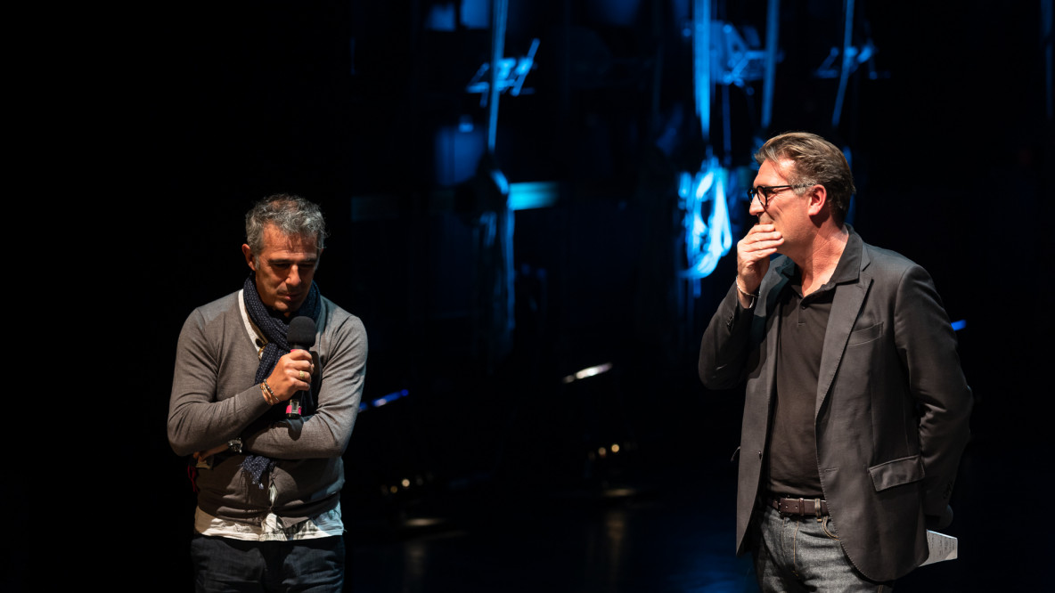 Paolo Fresu con Walter Zambaldi