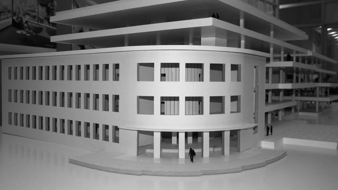 Model Bibliothekszentrum Bozen