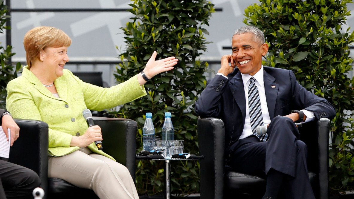 Merkel, Obama