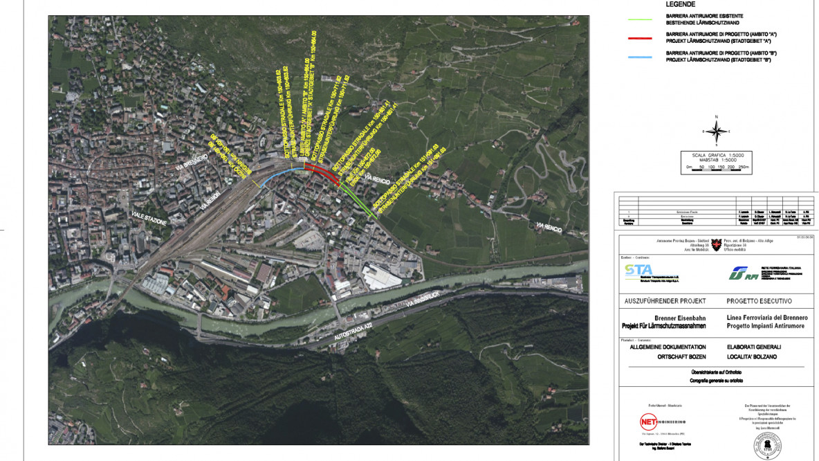 Barriere antirumore Bolzano