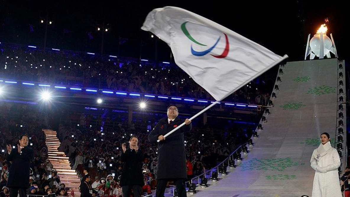 pechino 2022 bandiera