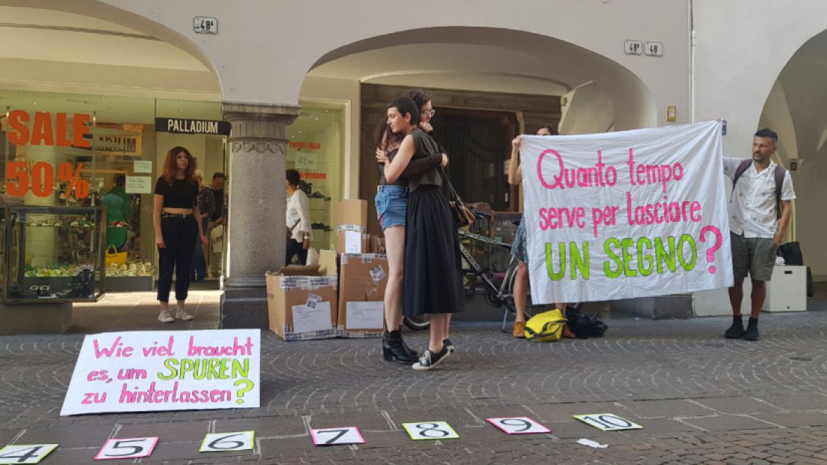 Violenza di genere, flash mob