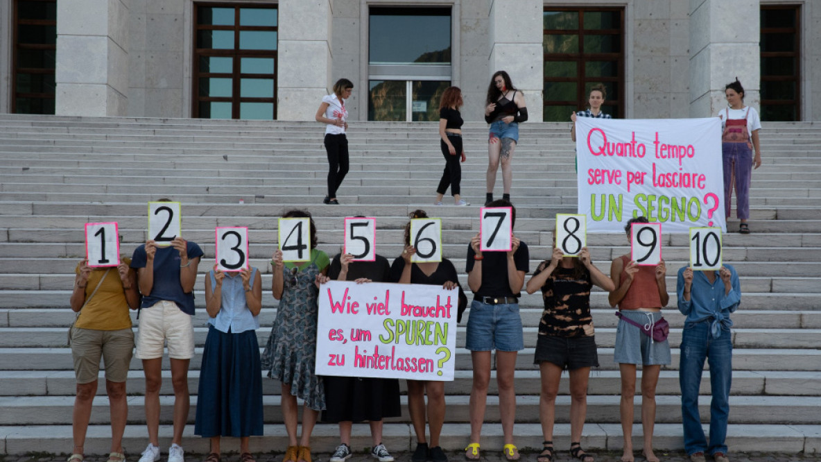 Violenza di genere, flash mob