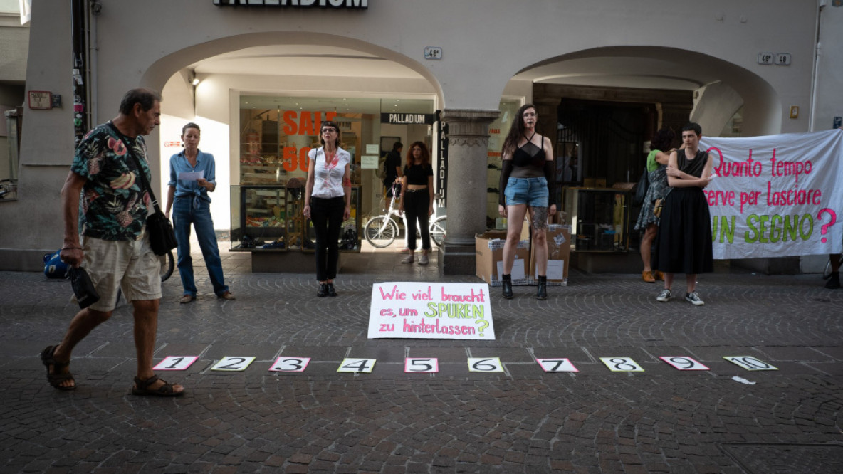 Violenza di genere, flash mob