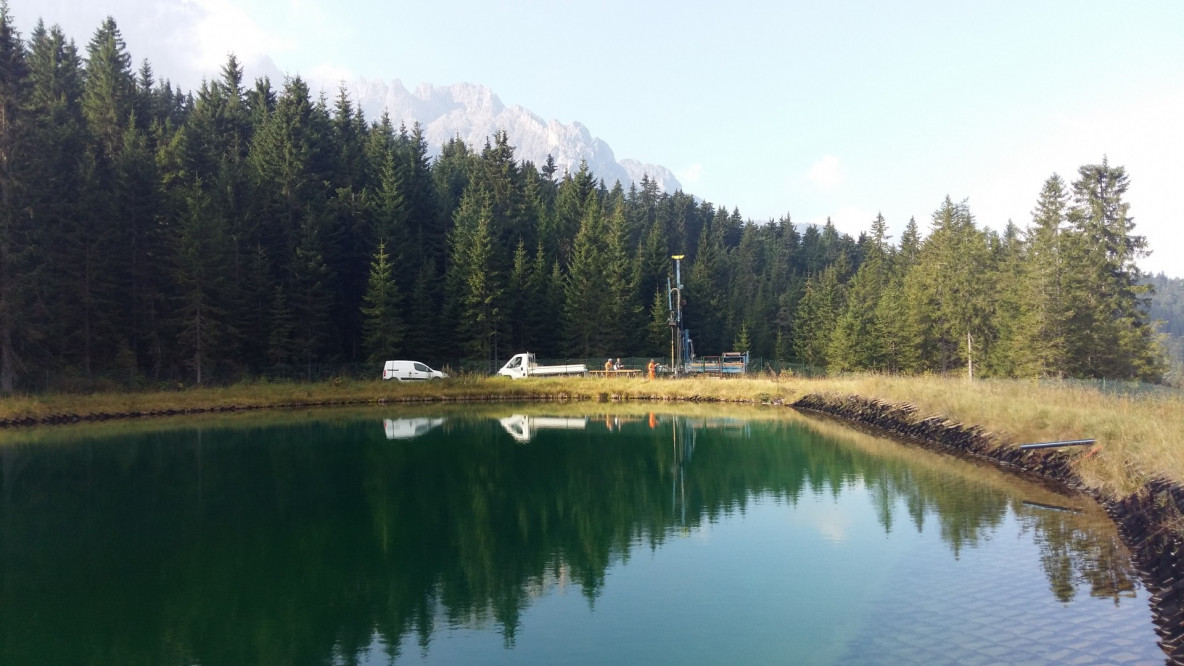 Speicherbecken karersee