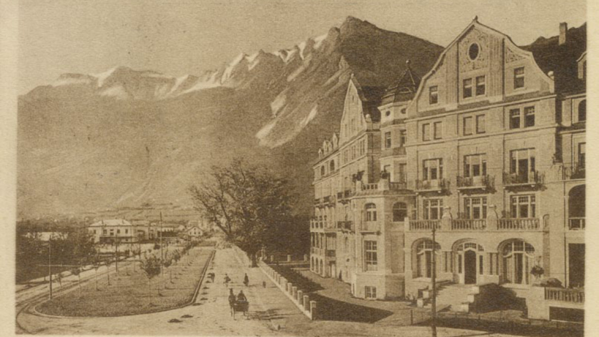 »Zauberberg« in Meran: Grand Hotel Frau Emma.