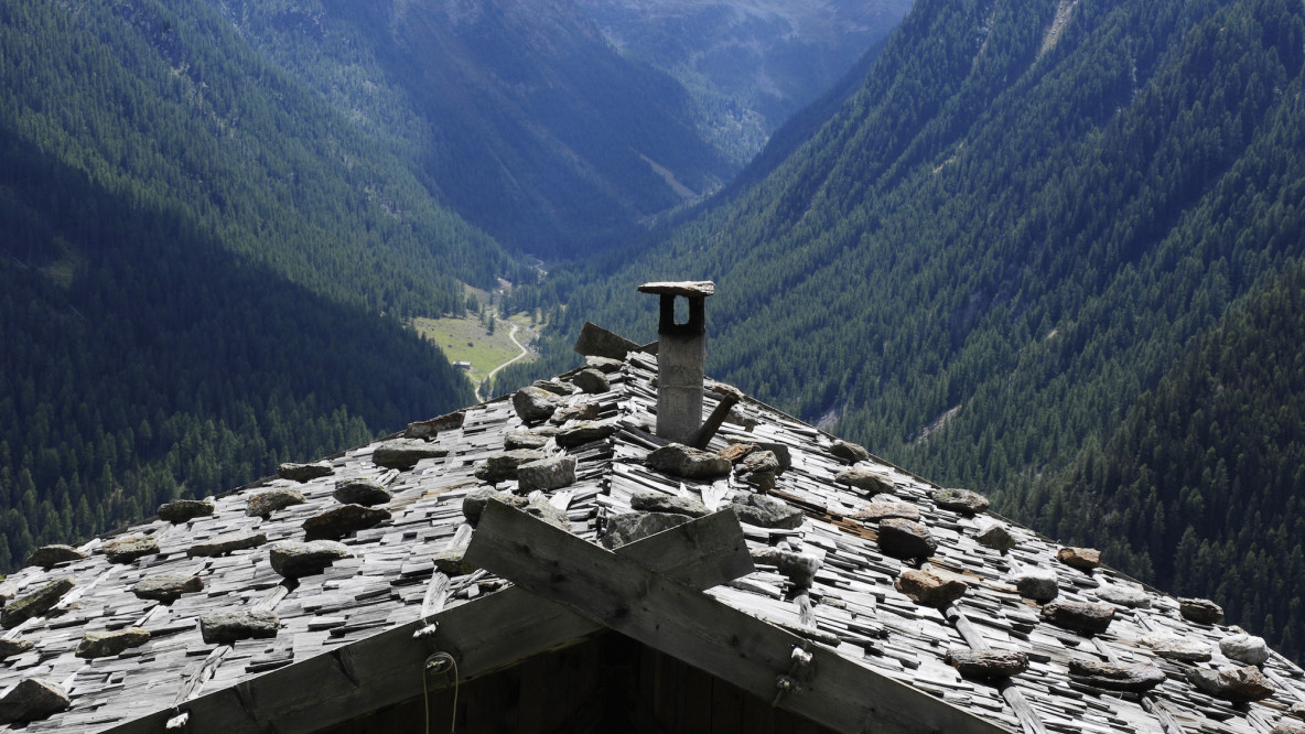 Schindeldach im Ultental