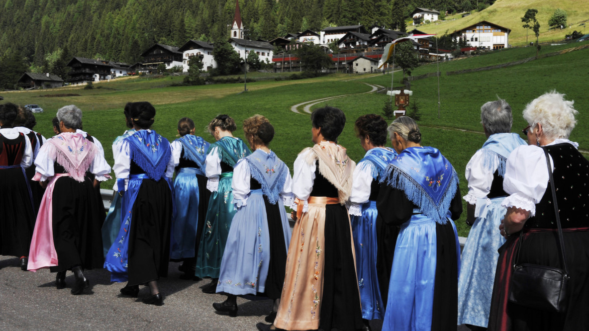 Prozession St. Nikolaus Ulten