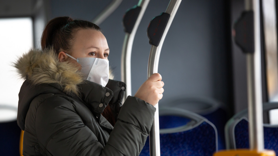 Trasporto, bus, studenti