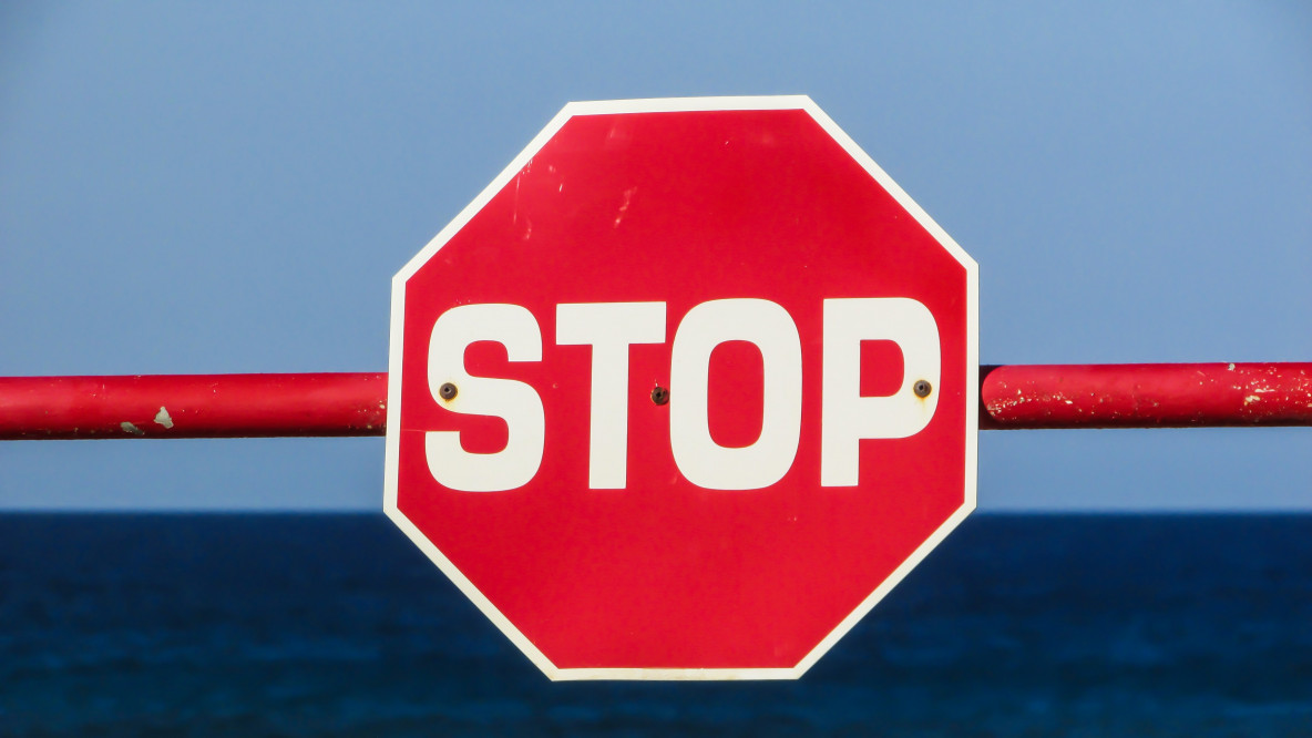 Stop - respinto - rejected