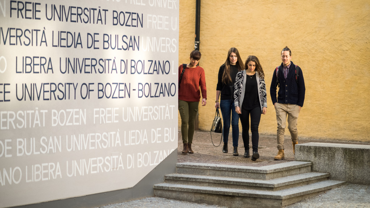 Studenti università di Bolzano