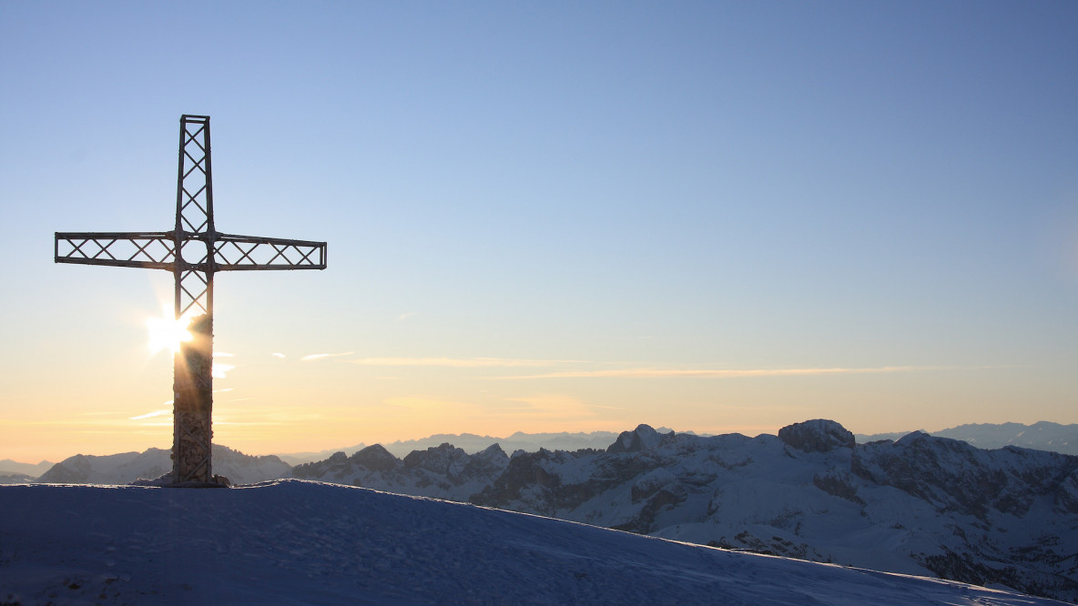 croce di vetta Pordoi