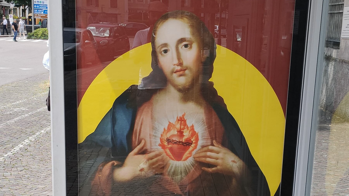Herz Jesu Plakat Bozen