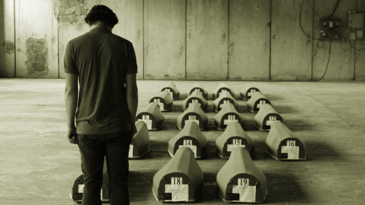 Gedenken an Srebrenica