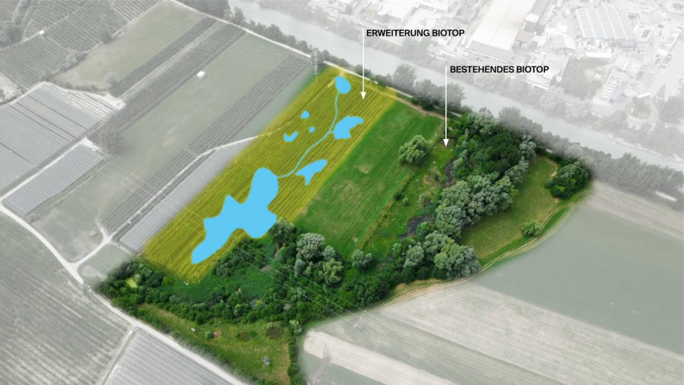 Milländer Au, Erweiterung