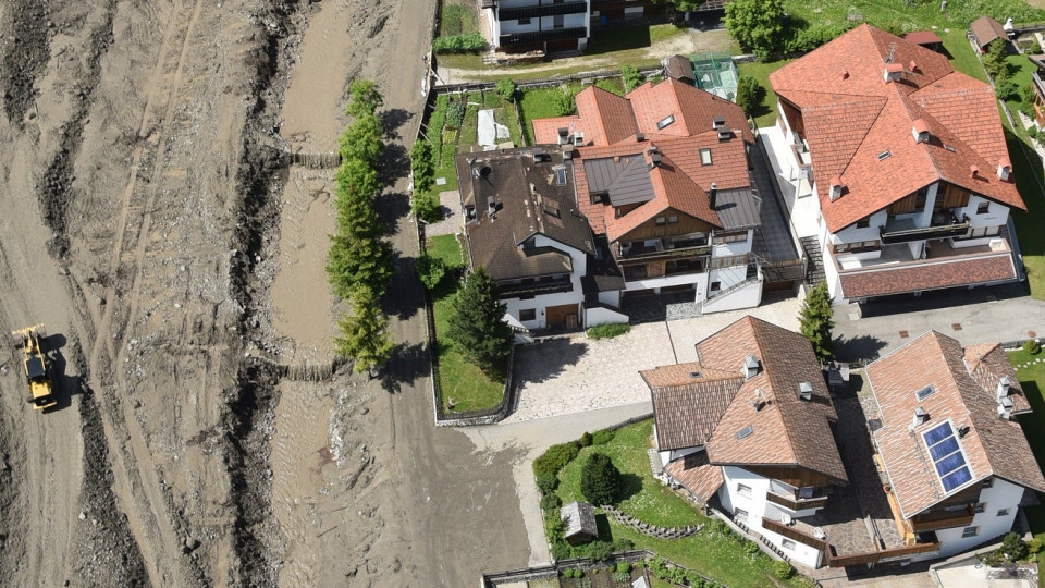 Überschwemmung, Kaserbach, Bruneck