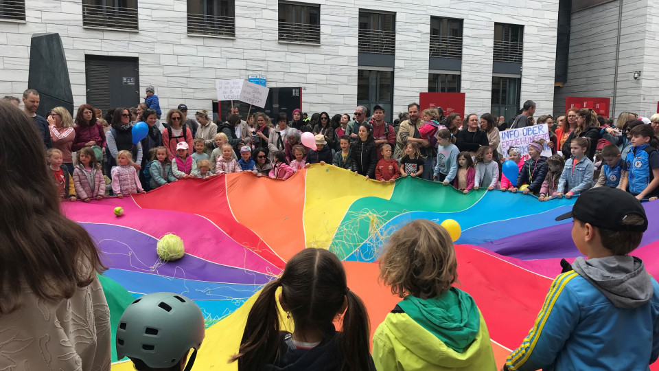 Familiendemo Bozen