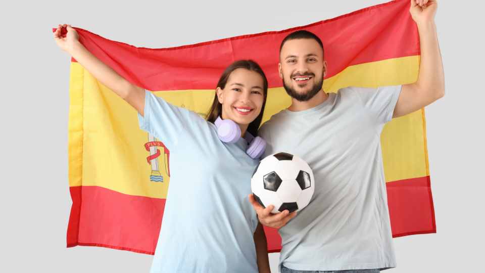 Spanische Fans