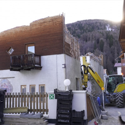 Bauarbeiten in Stilfs