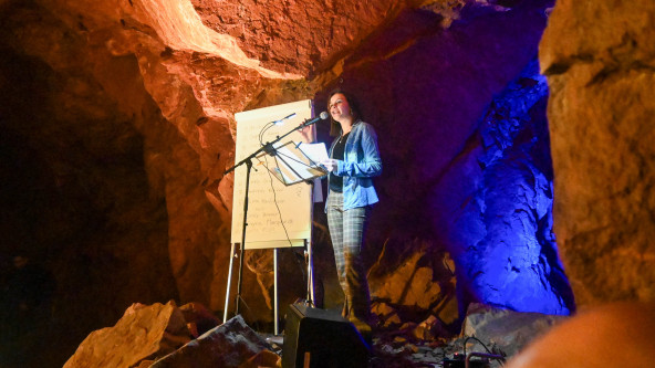 Bunker Poetry Slam Olivia Kaufmann