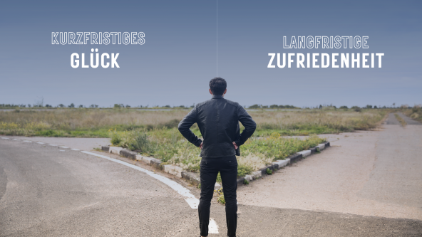 Glück vs Zufriedenheit