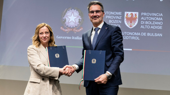 Kompatscher Meloni