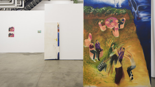 Installation View Doris Ghetta gdg prize - Shivangi Kalra