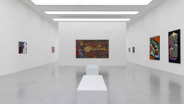 Ausstellungsansicht Graffiti im Museion