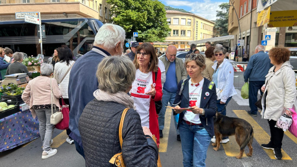 volantinaggio cgil referendum masera