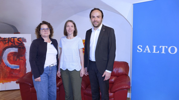 Petra Nock, Andrea Perger, Philipp Achammer