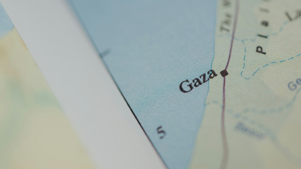 Gaza Karte