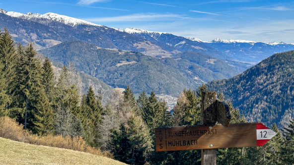Von Mühlbach nach Meransen
