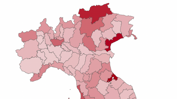 mappa turismo Italia