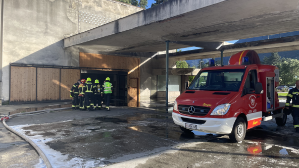 Brand Reifenlager Meran