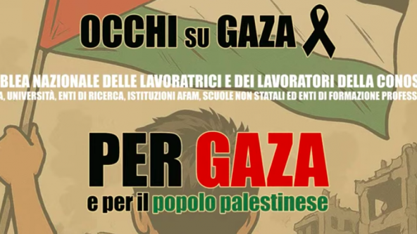 AGB CGIL Occhi su Gaza