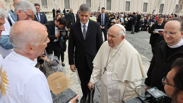 Richard Kick, Papst Franzikus