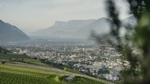 Città di montagna in Alto Adige