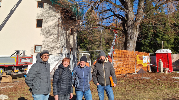 Sommerresidenz Feigenputz, Sanierung