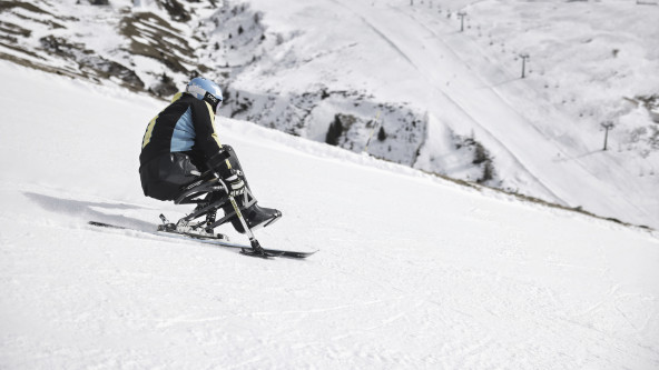 Skifahren mit Behinderung