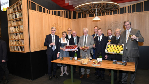 Südtirol-Stand auf der grünen Woche