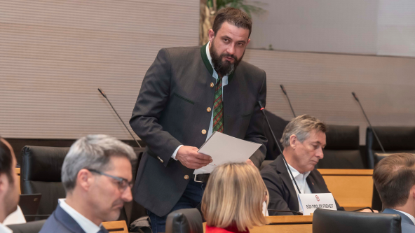 Rabensteiner spricht