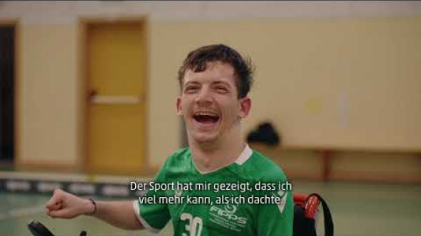 Preview image for the video "Wir schreiben die Regeln des Sports neu für eine inklusivere Gesellschaft.".