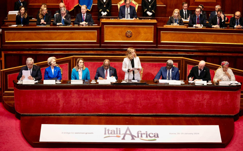 Italien-Afrika-Gipfel im Senat