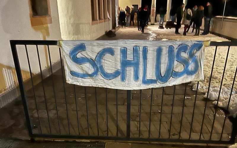 Protest gegen Pumpspeicherwerk