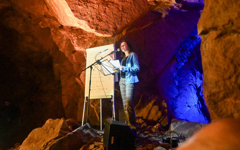 Bunker Poetry Slam Olivia Kaufmann