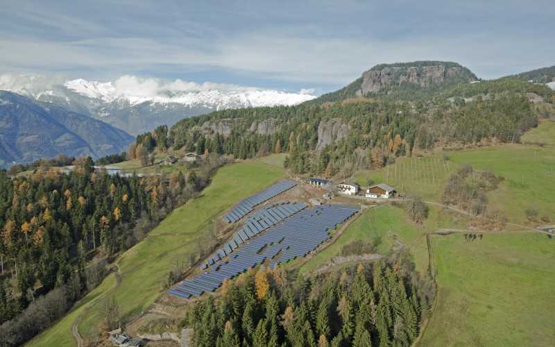 Photovoltaik in Vöran