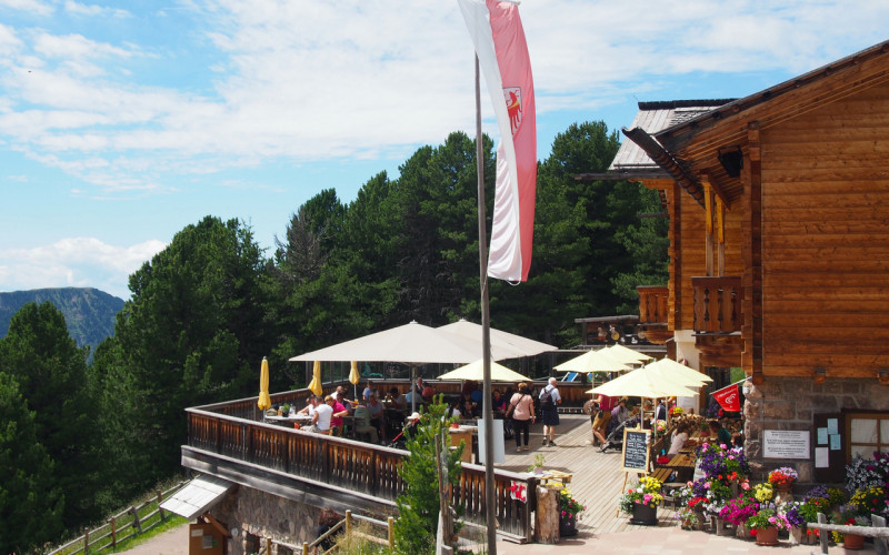 Das Restaurant an der Bergstation