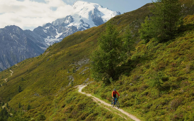 ebike sul sentiero