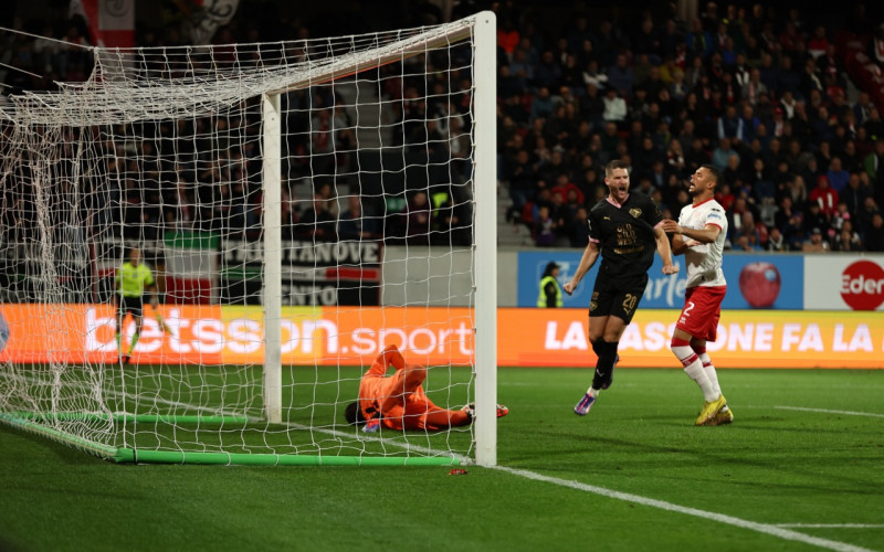 Palermo erzielt das 1:2